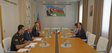 Kəmaləddin Heydərov İtaliya səfiri ilə görüşüb