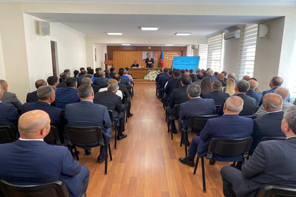 BŞİH Xəzər rayonunda bərk məişət tullantılarıyla əlaqədar müşavirə keçirib