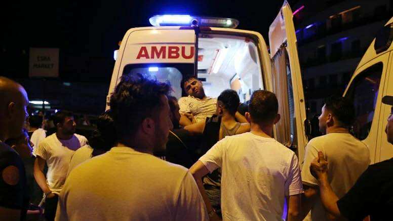 Antalyada oteldə yanğın olub