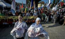 İsrailin Qəzzadakı hücumlarına Bosniya və Herseqovinada etiraz edilib