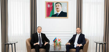 Vilayət Eyvazov Gürcüstanın daxili işlər naziri ilə görüşüb
