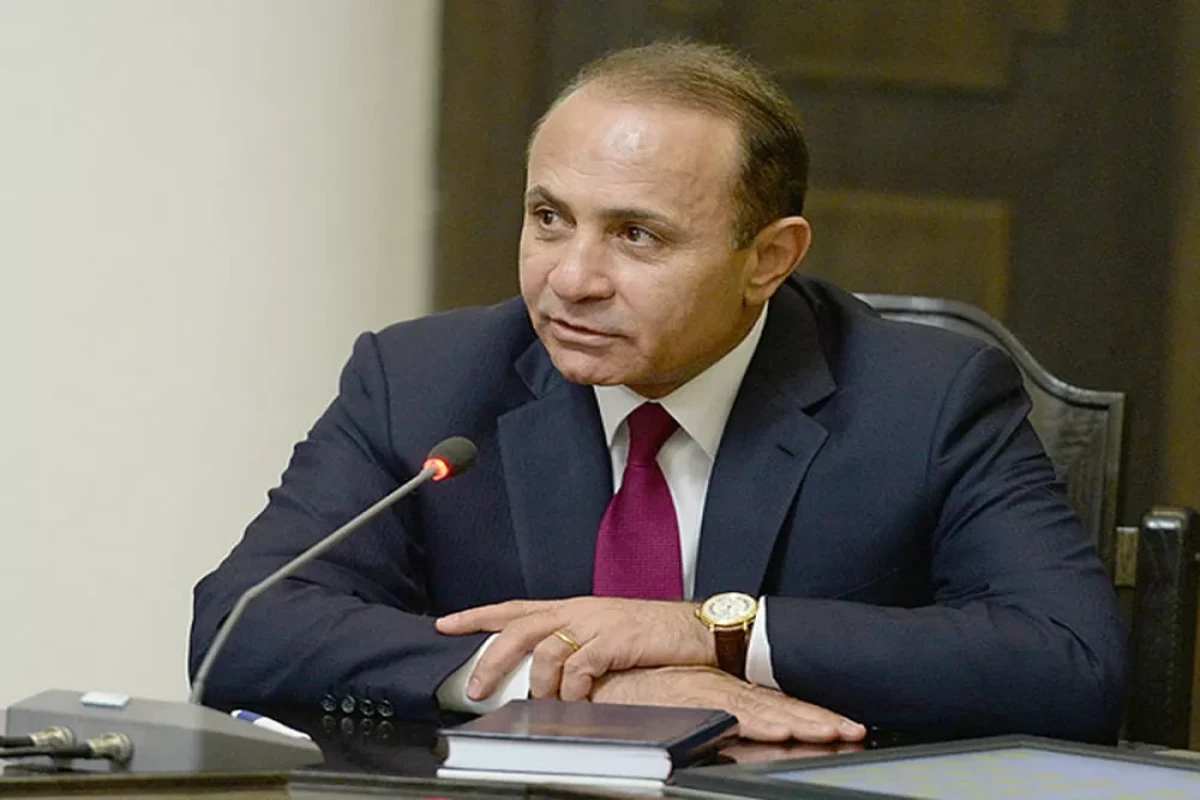Ermənistanın keçmiş Baş naziri Ovik Abramyan saxlanılıb