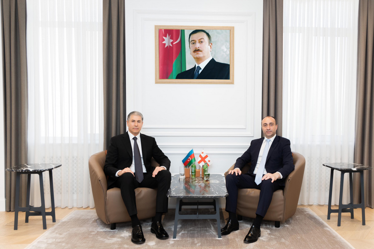 Vilayət Eyvazov Gürcüstanın daxili işlər naziri ilə görüşüb