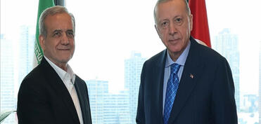 Ərdoğan Pezeşkianla İran-israil qarşıdurmasını müzakirə edib