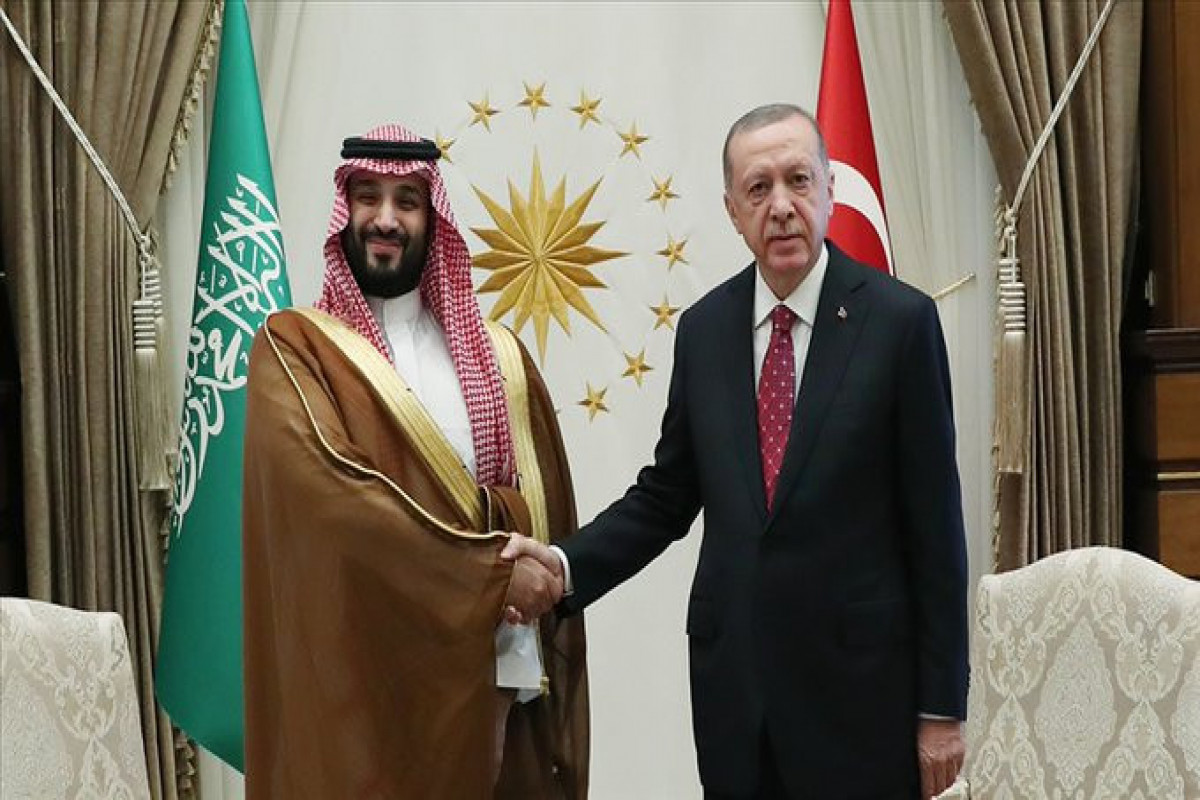 Ərdoğan Məhəmməd bin Salmanla İran-israil qarşıdurmasını müzakirə edib