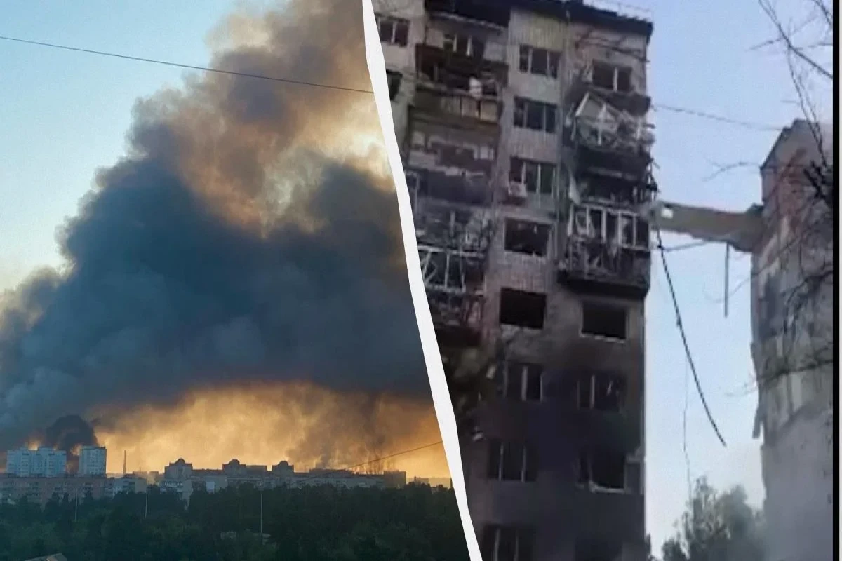 Rusiyanın Kiyevə hava zərbəsi nəticəsində 14 nəfər həlak olub