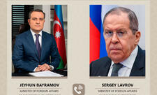 Ceyhun Bayramovla Sergey Lavrov İsrail-İran qarşıdurması nəticəsində mövcud təhlükəsizlik vəziyyətini müzakirə ediblər