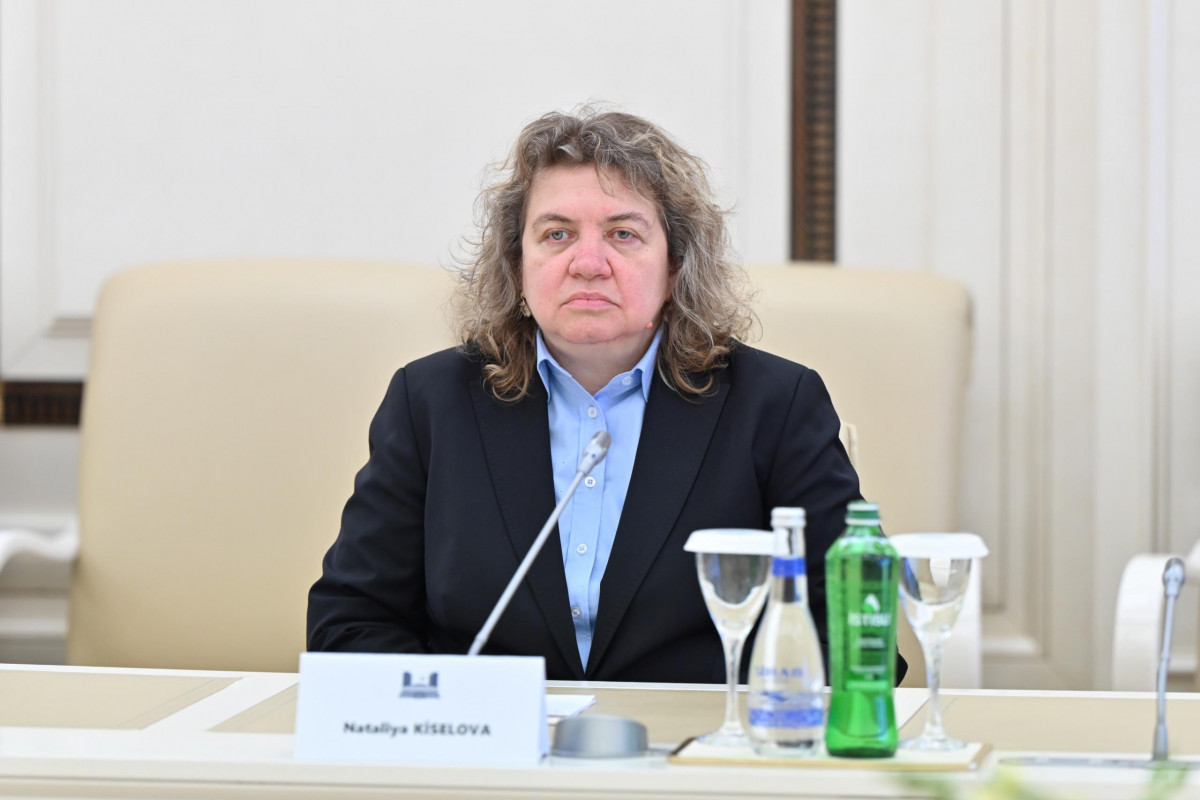 Nataliya Kiselova: Qara dəniz ölkələrinın davamlı rifahı yalnız iqtisadi əməkdaşlığın gücləndirilməsi ilə mümkündür