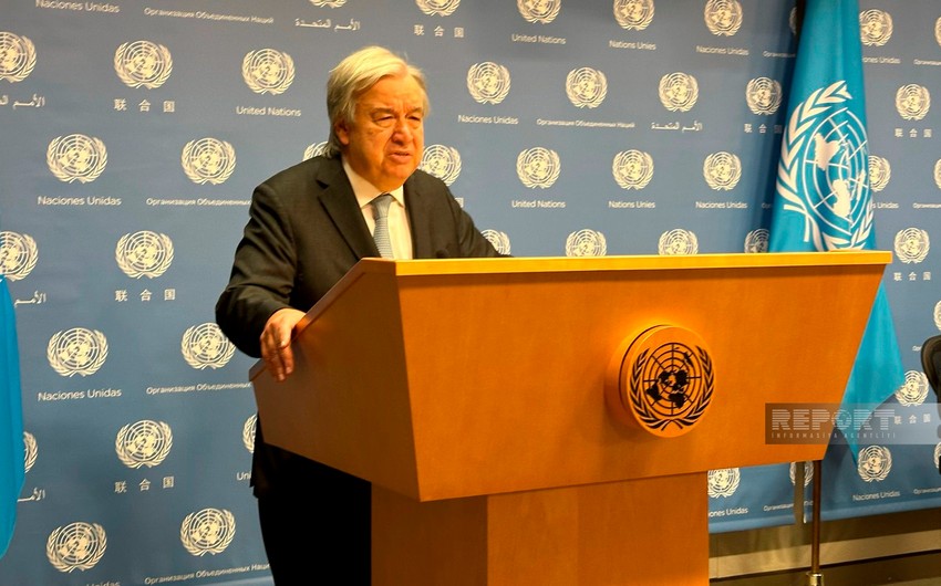 BMT Baş katibi İsrail və İrana çağırış edib