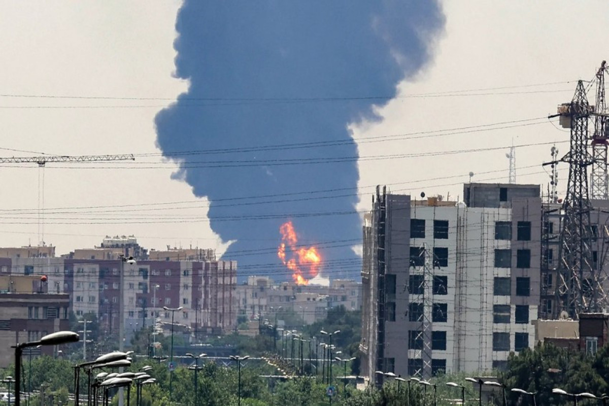 İsrail ordusu: İran İsrailin şimalına 15 raket zərbəsi endirib