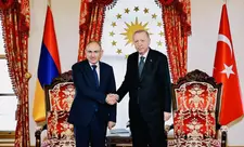 Ərdoğanla Paşinyan arasında görüş başlayıb