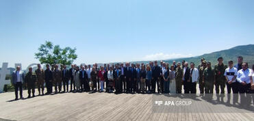 Diplomatik korpus nümayəndələri Laçında səfərdə olub - FOTO
