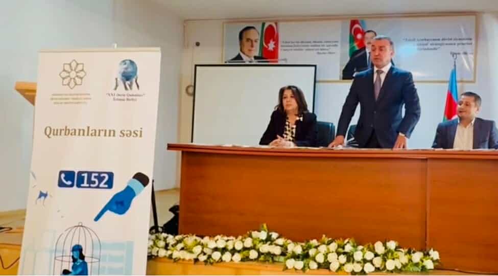 ”Qurbanların səsi" layihəsi çərçivəsində Şamaxı Dövlət Regional Kollecində tədbir keçirilib  - FOTO