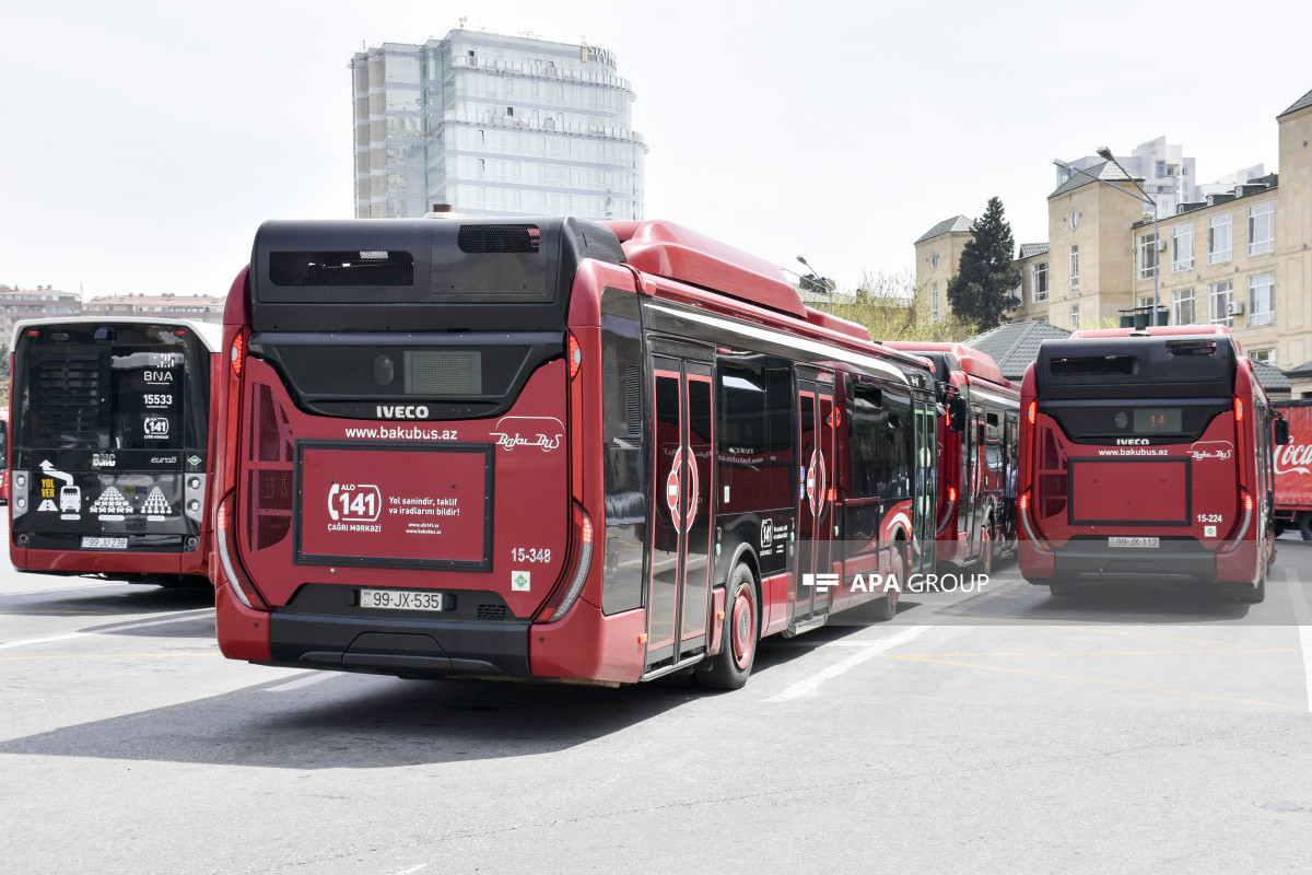 Bakıda 3 avtobus marşrutunun hərəkət sxemi müvəqqəti dəyişdirilir
