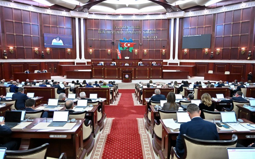 "İCMAL" informasiya sisteminin yaradılması və fəaliyyəti haqqında dəyişikliklər son oxunuşda qəbul edilib
Milli Məclis