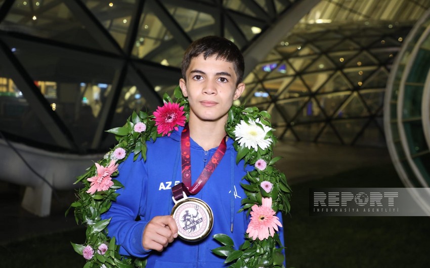Azərbaycanın Avropa çempionu olan güləşçisi: Qızıl medallar qazanmaqda davam edəcəyəm
