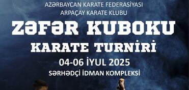 Arpaçay Karate Klubunun təşkilatçılığı ilə “Zəfər Kuboku” adlı mötəbər turnir keçiriləcək