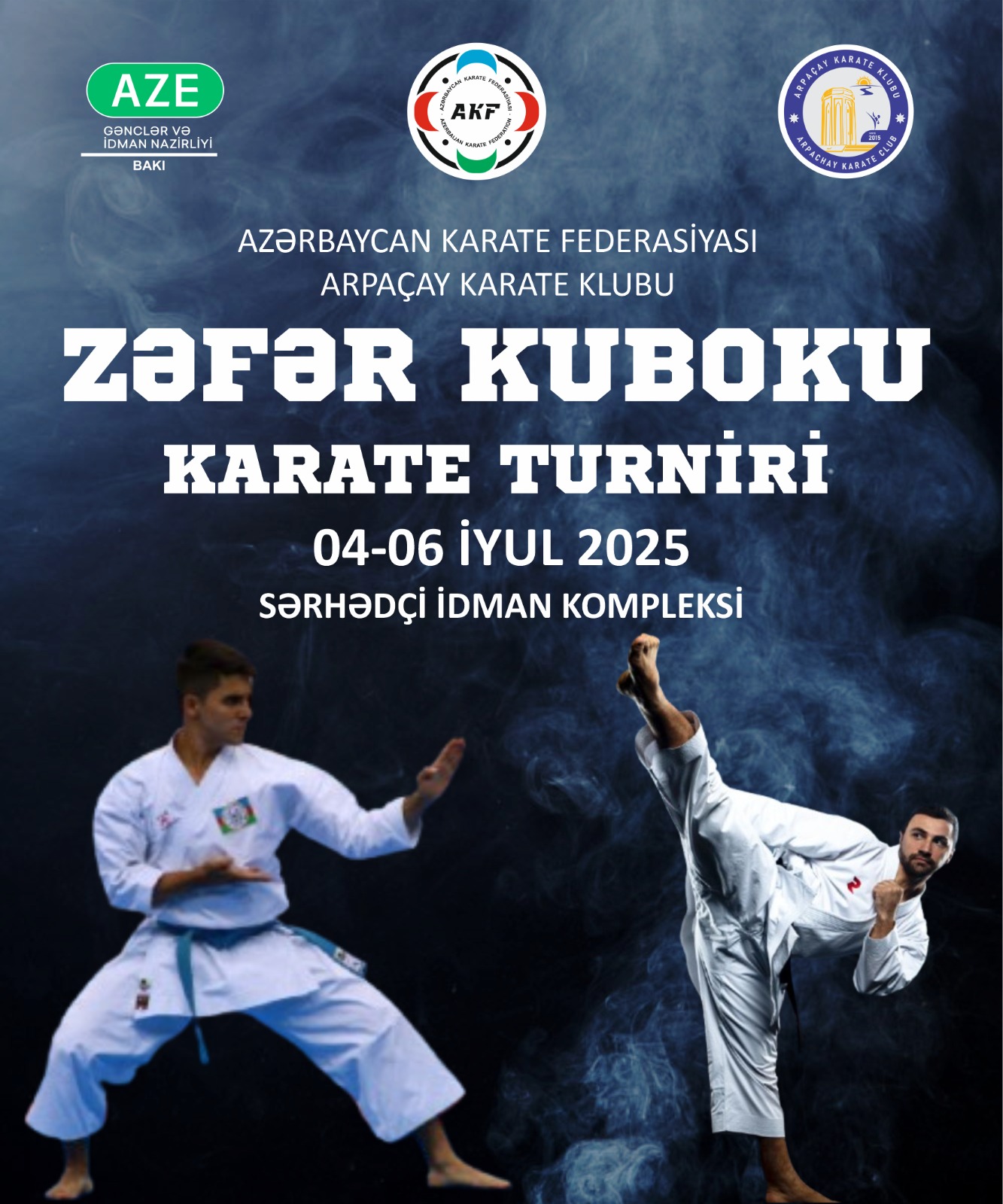 Arpaçay Karate Klubunun təşkilatçılığı ilə “Zəfər Kuboku” adlı mötəbər turnir keçiriləcək