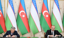 Azərbaycan və Özbəkistan arasında imzalanmış sənədlərin mübadiləsi mərasimi olub