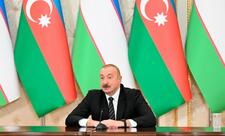 İlham Əliyev: Azərbaycan və Özbəkistan qonşu ölkələrlə nəqliyyat siyasətinin koordinasiyası üzrə razılığa gəlib