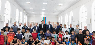Azərbaycan Güləş Federasiyasının yeni təlim-məşq mərkəzi açılıb