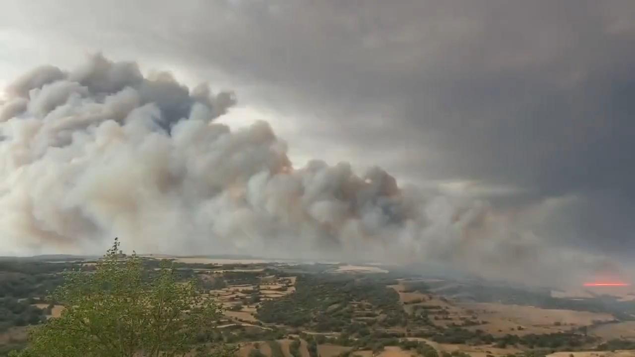 İspaniyada meşə yanğını: 2 ölü