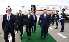 Qırğızıstan Prezidenti Sadır Japarov Füzuliyə gəlib