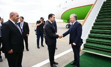 Şavkat Mirziyoyev Füzuli rayonuna səfərə gəlib