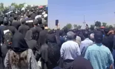 Həmədanda hökumətə qarşı şüarlar səsləndirildi