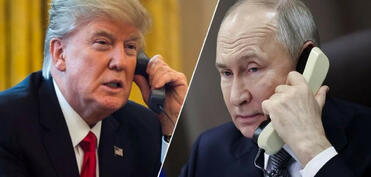 Vladimir Putin və Donald Tramp telefon danışığı aparırlar