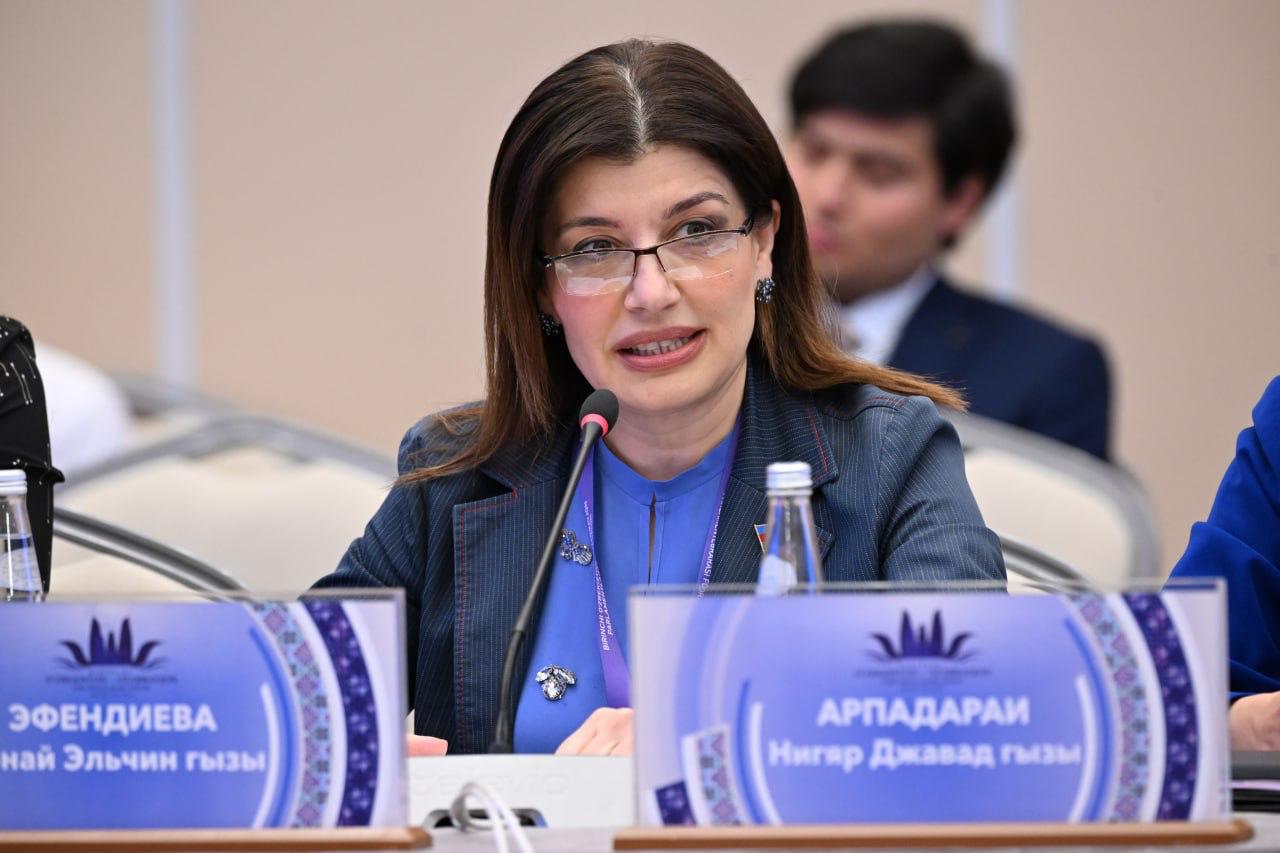 Günay Əfəndiyeva: “Bu 30 il ərzində ölkələrimizin ortaq keçmişə əsaslanan birliyi bir-birinə real dəstəyə çevrilmişdir”