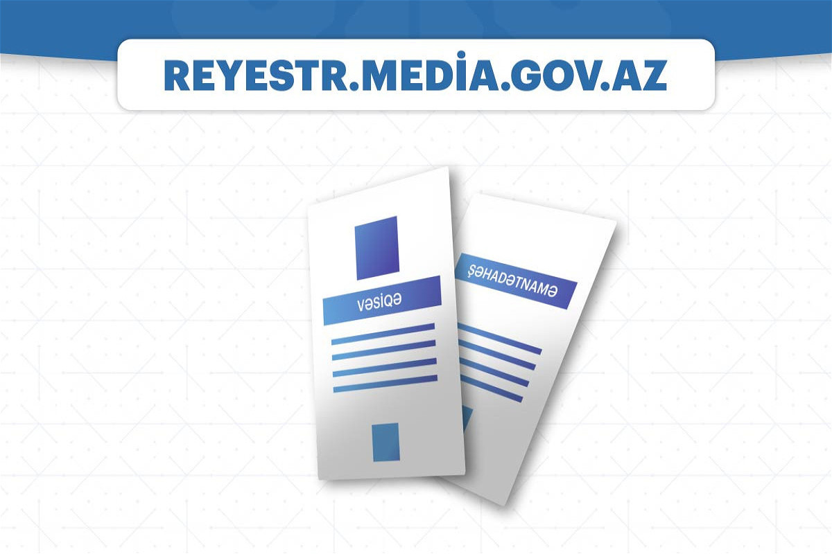 Media subyektlərinin hansı hallarda Media Reyestrindən çıxarılacağına dair qanuna dəyişiklik edilir