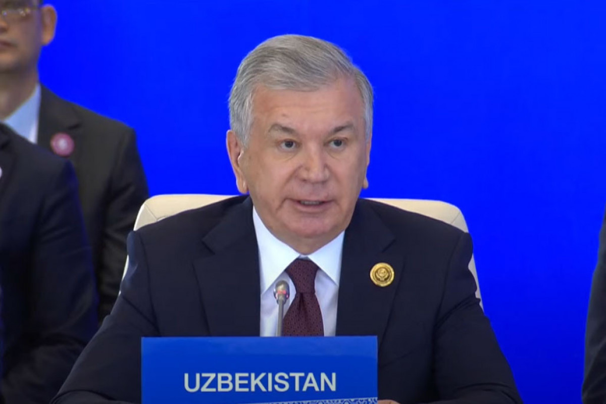Özbəkistan Prezidenti: Bölgənin sülh məkanına çevrilməsindən çox şadam
