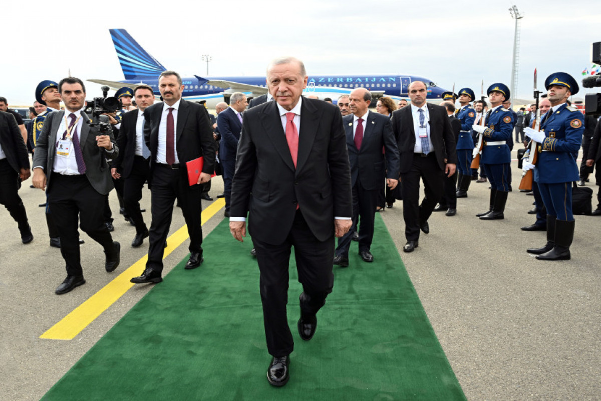 Ərdoğanın Azərbaycana səfəri başa çatıb