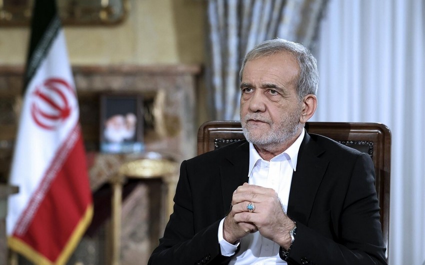 Pezeşkianın Azərbaycana səfəri başa çatıb