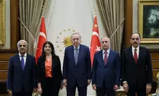 Ərdoğan DEM Partiya heyəti ilə PKK-nın tərksilah edilməsini müzakirə edir