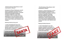 Mədəniyyət Nazirliyinin Rusiya ilə əməkdaşlığına dair saxta sənəd yayılıb