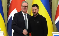 Zelenski Britaniya lideri ilə dron istehsalını müzakirə edib