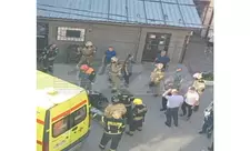 Şərurda ərzaq mağazasında yanğın olub