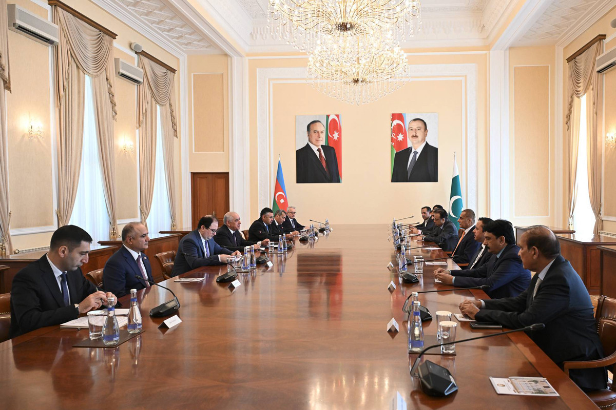 Əli Əsədov Pakistan Milli Assambleyasının sədri ilə görüşüb