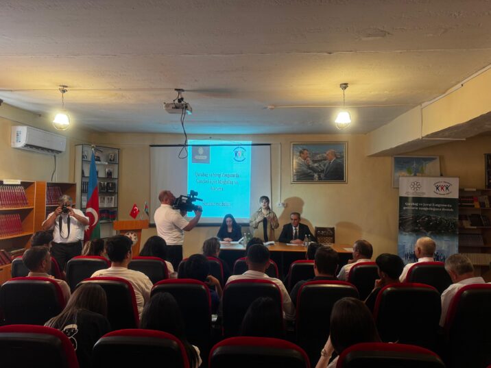 Bərdə də gənclər üçün məşğulluq və karyera mövzusunda maarifləndirici seminar keçirildi