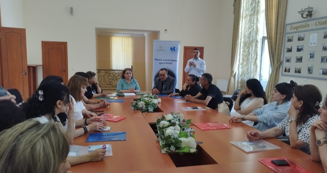 ​Zaqatala şəhərində “Məişət zorakılığına qarşı birlik” adlı layihə icra edilib