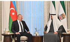 Azərbaycan və BƏƏ prezidentləri görüşüb, Hərtərəfli İqtisadi Tərəfdaşlıq Sazişi imzalanıb