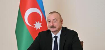 İlham Əliyevin "X" sosial şəbəkə hesabında Prezidentin BƏƏ-yə səfəri ilə bağlı paylaşım edilib