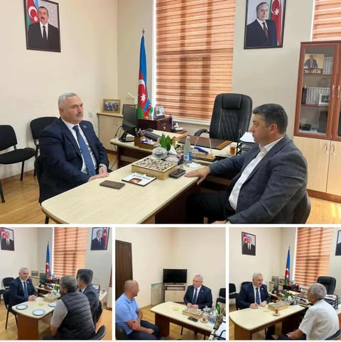 Azər Allahverənov Nardaran qəsəbəsində vətəndaşları qəbul edib