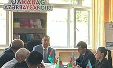 Qüdrət Həsənquliyev seçicilərlə növbəti görüş keçirib
