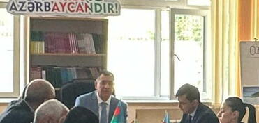 Qüdrət Həsənquliyev seçicilərlə növbəti görüş keçirib
