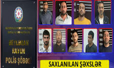 Beyləqanda 9 nəfər saxlanılıb