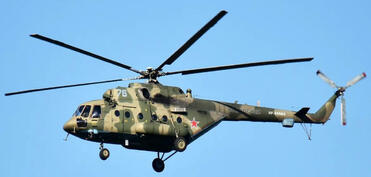 Rusiyada Mi-8 helikopteri radardan itib