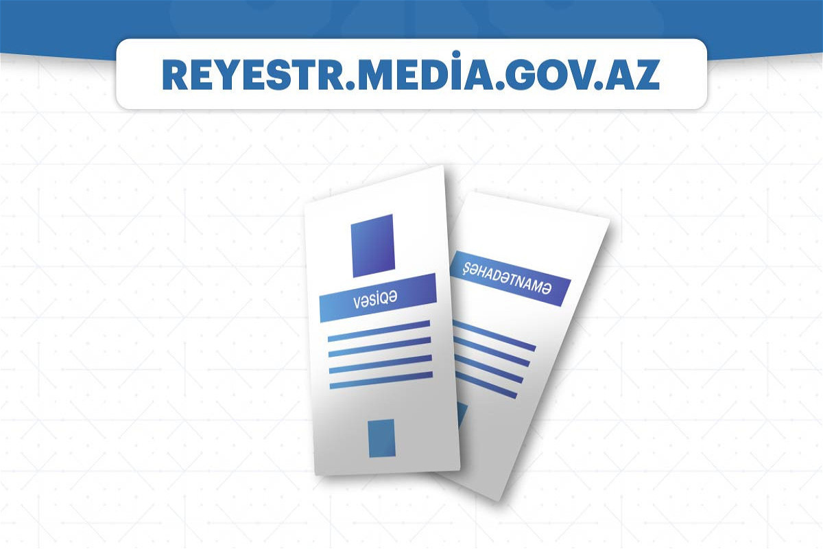 Media subyektlərinin hansı hallarda Media Reyestrindən çıxarılacağına dair qanuna dəyişiklik edilir
